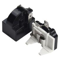 Šaldytuvo paleidimo relė PTC paleidimo relės keitimas 1/2/3/4 kaiščiai 12ohm Kompresoriaus perkrovos saugiklis 2pin 12ohm1 3HP