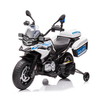 Vaikiškas elektrinis policijos motociklas "BMW F850 GS"