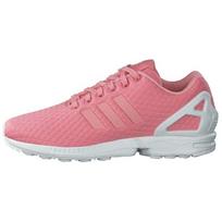 Adidas Originals ZX Flux Comfortable Versatile Slip-Resistant Durable Low-Top Lifestyle Casual Shoes Women sneakers Pink BY9213 38