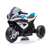 Vaikiškas elektrinis policijos motociklas "BMW HP4"