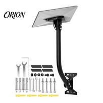 Wall Mount Solar Panel Holder Terminal Plate Bracket, Roof Installation Weather Resistant High-Strength Carbon Steel Adjustable Villa Angle Sets