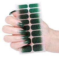 Cats Eye Gels Nail Stickers Gels Nail Wraps Glittering Nails Polish Wraps Gels Nail Strips Nail Art Decoration for Woman