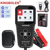 KINGBOLEN BM520 6V 12V 24V Car Battery Tester Truck Battery System Test Tool 12 Volts Battery Analyzer Cranking Tools PK KW600 KINGBOLEN BM520