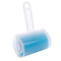 Lint Roller with Cover, Reusable for Pet Hair and Lint Removal One Size mėlyna