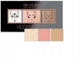 Revers hd beauty pro contour 02 - paleta do konturowania i rozświetlania