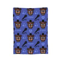 FNAF At Freddys Blankets Fleece Textile Decor Multifunction Super Warm Throw Blankets for Bedding Car Quilt Size: 75*100cm, Weight: 230 GSM