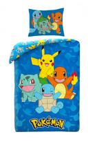 Youth bedding set 140x200 pokemon pikachu microfiber
