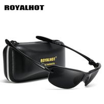 Royalhot Unisex poliarizuoti pusiau rėmeliai sportiniai akiniai nuo saulės Vintažiniai akiniai nuo saulės Retro akinių šešėliai, UV400 balta