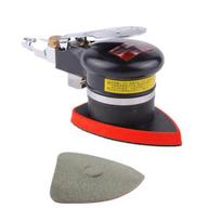 Triangle Palm Air Sander Pneumatic Mini Air Buffer Polisher Interior Cleaning