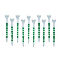 10 Pcs Plastic Golf Tees 37625 Inch Four Leaf Clover Unbreakable Golf