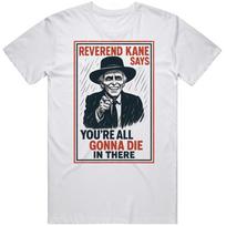Reverend Kane Funny Uncle Sam Parody Poltergeist  2 Movie Fan T Shirt Unisex T-Shirt XXXL