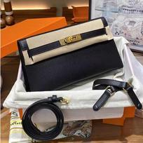 2025 Goat pattern Kelli underarm bag, one shoulder diagonal span, portable first layer cowhide lock, small square bag, crossbody light luxury 25x13x20CM juoda