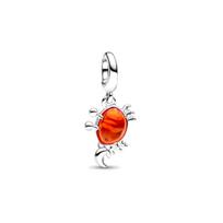 Pandora pakabukas su išgraviruotu logotipu Moteriški papuošalai Sidabrinis 792694C01 Silver