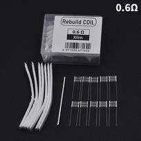 Diy Rebuild Kit Mesh Coil Resistance Wire Accessory For Xlim 0.6/0.8/1.0Ohm Repair Tool