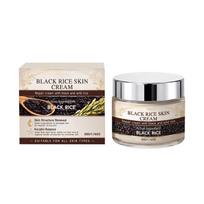 Black Rice Cream for Face Lightweight Daily Moisturizer, Easy to Apply Quick Absorbing Non Greasy Skin