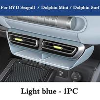 For BYD Seagull Dolphin Mini Surf Central Control Storage Box Under The Air Outlet Storage Box Card Mobile Phone Organizer Tray mėlyna