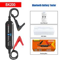 KONNWEI BK200 6V 12V 24V Battery Tester Bluetooth 5.0 Car Battery Waveform Monitor 100-2000CCA Cranking Charging Dignostic Tool BK200 Black