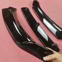 For VolksWagen Tiguan MK1 R-line Front Bumper Lip Spoiler Splitter Diffuser Tiguan 5N R-Line 2011-2016 Facelift Bodykits Tuning Gloss Black