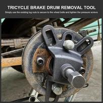 for Tricycle Motorbike Universal Brake Drum Puller Tool 4 Hole Wheel Hub Puller Repair Tool Handheld for Motorcylce Accessories