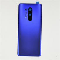 For Oneplus 8 Pro Glass Battery Back Cover Repair Replace Door Phone Rear With Camera Lens mėlyna