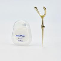 Reusable 50M Tooth Flossing Handle Oral Cleaning Tools Teeth Cleaner Flossing Holder  Household style 3