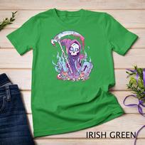 Pastel Goth Creepy Death Grim Reaper Kawaii Occult Menhera Unisex T-shirt 4 M
