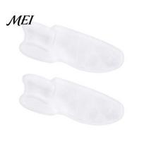 Toe Cushion Separator 2PCS Gel Separator, Hallux Valgus Correction And Overlapping SEBS Silicone Foot Care Corrector, Ultra-Thin Comfortable