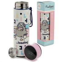 Pkbot149 butelka term. pusheen game z termometrem
