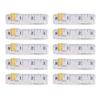 10Pcs Flexible Ruler Body Measuring Tape 120-inch Tailor Tape Soft Measuring Tape  For Weight Loss