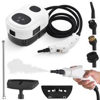 Multi Functional Handheld Steam Cleaner 2500W Ergonomic Handle Portable Smart Touch Screen 6 Levels Adjustable Steam White AU plug