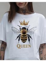 T-shirt with a bee/insect print – Summer style 4XL