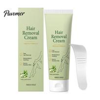 Quick Hair Removal Cream 100G with Spatula, Pain Free Gentle Remover Facial for Men Women, Depilatory Legs Arm Underarms Nourishing Paste 100g