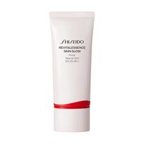 SHISEIDO Makeup Essence Skin Glow Primer 30g SPF25 Makeup Base Liquid Pore Coverage Shiseido PA++ Fragrance-Free Glow, Moisturizing,