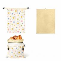Reusable Beeswax Bread Bags Beeswax Coated Food Storage Bags Sourdough Bread Bags  Cheese Storage 2