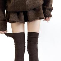 Jk Girl Thigh High Socks Autumn And Winter Wool Over The Knee Socks Women Stockings Japanese Knee High Socks Thigh High Stocking One Size