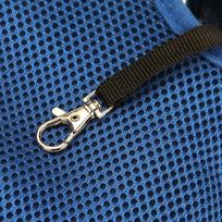 Dual Shoulder Strap Pet Backpack Lightweight Build Chest Carry Bag Outdoor Transit Bag  Vet Visit mėlyna