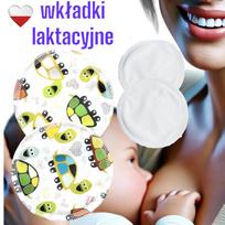 Wkładki laktacyjne pul bambus żółwie wkładki laktacyjne nappime