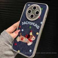 Silicone Phone Case OPPO Find X8 Pro X6 X5 With Dog Cartoon Design Lanyard Anti-Drop Full Coverage OPPO Find X8