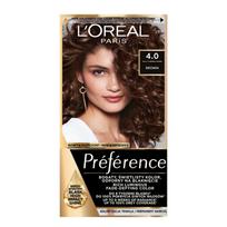 Loreal preference farba do włosów - 4.0 tahiti brąz (2x60ml, 54ml)
