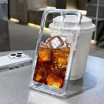 Telefono dėklas skirtas iPhone 11 13 12 14 15 16 XR XS Pro Max 7 8 Plus Samsung A55 A15 Redmi note 13 12 OPPO A18 A16 Vivo Y17S V27 Honor 9 10 infinix 40 30 iPhone 16 Pro Max kava