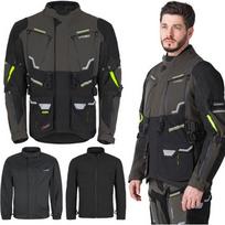 Motociklininko striukė W-TEC Daimick - Black and grey