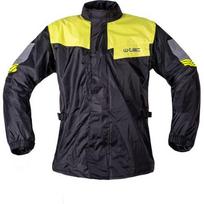 Motociklininko lietaus striukė W-TEC Igava – 2 rūšis - Black/Fluo Green