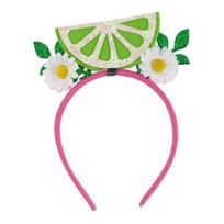 Summer Hawaiian Luau Headbands Palm Tree Flamingo Felt Beach Party Hair Accessory for Tropical