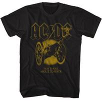 AC/DC Monochrominiai FTATR Juodi Marškinėliai 4XL brown