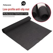 Daugiafunkciniai neslystantys PVC putplasčio automobilio kilimėliai interjero grindims ir bagažinei 150x50 cm juoda