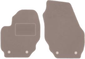 Beige front floor mats for: Volvo V70 III estate (2007-2016)