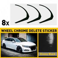 Chrome Delete Blackout Overlay for Honda 2018-22 Accord 19  Sport Wheel Rim New