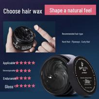 Men's Long-Lasting Volumizing Matte Hair Wax with Fresh Scent, 100ml
