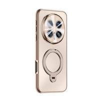 For Huawei Honor Magic 8 / 8 Pro phone case, 360° rotating stand, electroplated matte finish, shockproof and drop-resistant Honor Magic8
