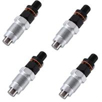 For Kubota V3 V3300 V3600 T V3800 Fuel Injector 4Pcs Set- Part Numbers 1C010-53010 1C010-53900